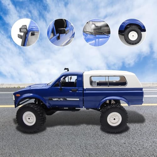 RC Crawler Truck, 4x4 Off-Road Rock Crawler, 2.4Ghz Remote Control Car Z149