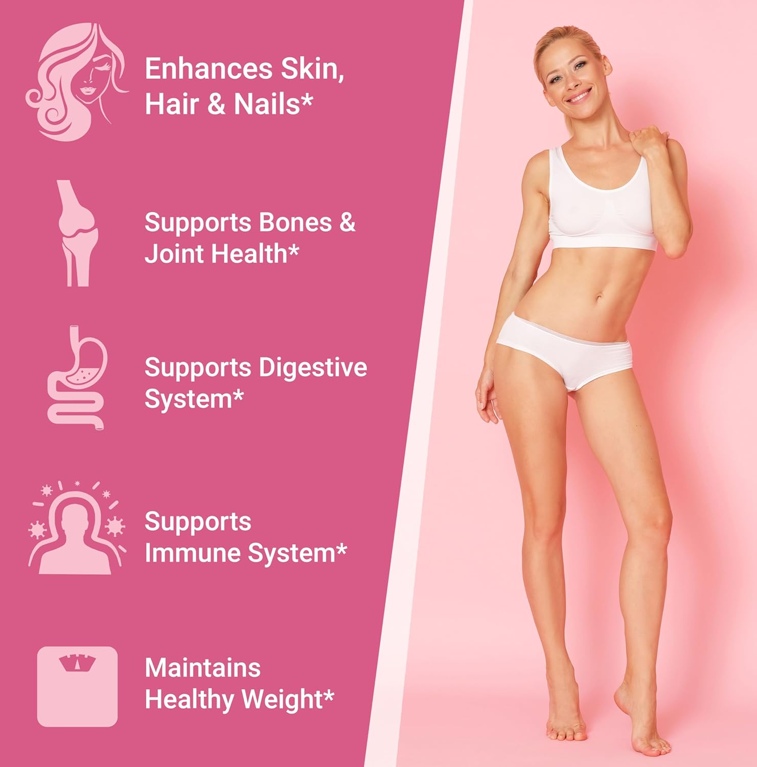 Hydrolyzed Collagen Peptides Powder, Grass-Fed, Types I & III, Unflavored, 35 Servings A511