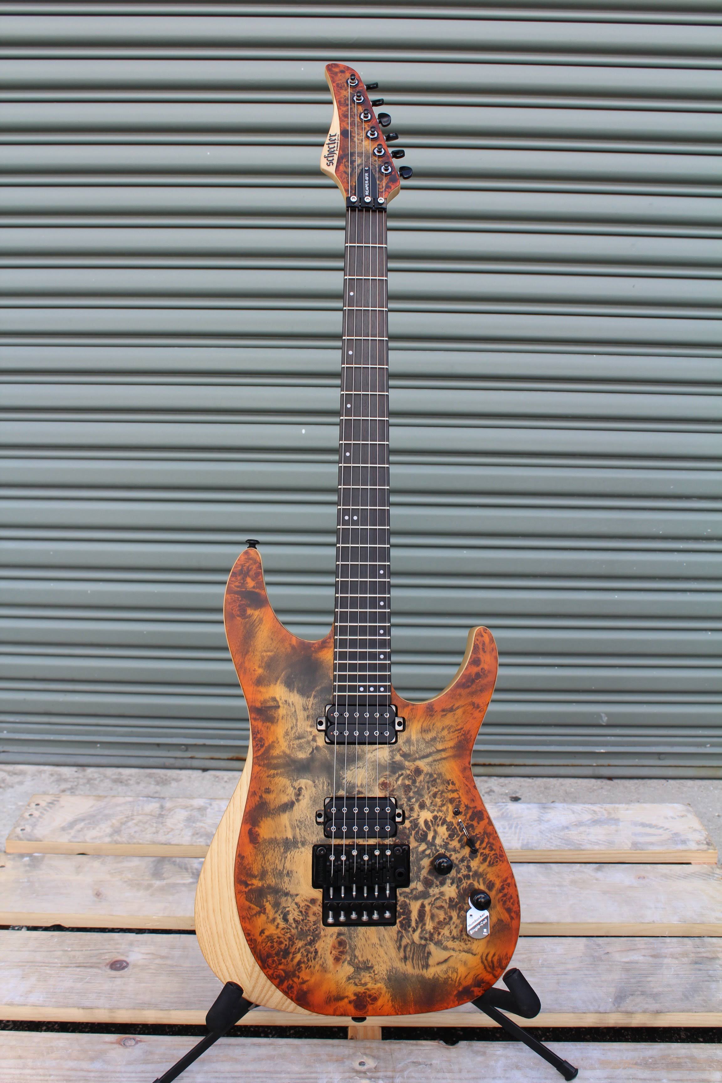Satin Inferno Burst Electric Guitar V84433