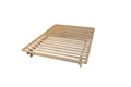 Queen Unfinished Solid Wood Platform Bed J6876