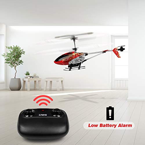 Mini RC Helicopter with Camera (Red) Z76096