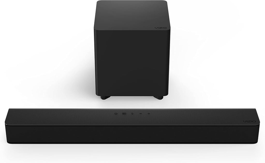 24-inch 1080p Smart TV and 2.1 Channel Sound Bar with Wireless Subwoofer Home Theater System W374