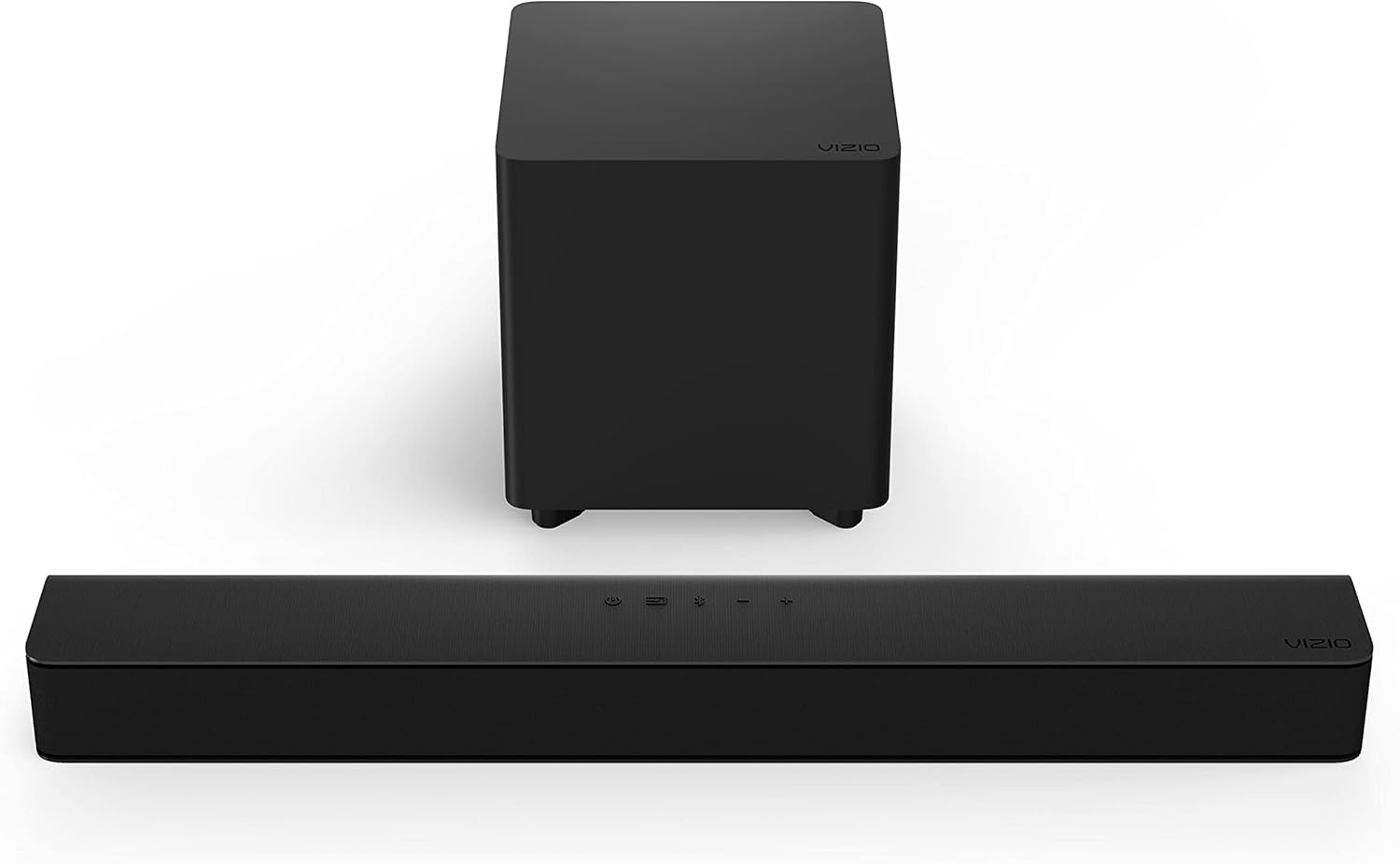 24-inch 1080p Smart TV and 2.1 Channel Sound Bar with Wireless Subwoofer Home Theater System W374