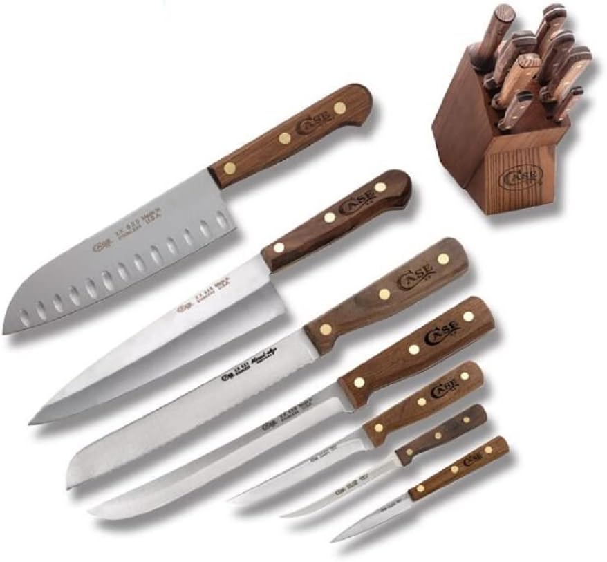 Nine Piece Block Set Walnut N659
