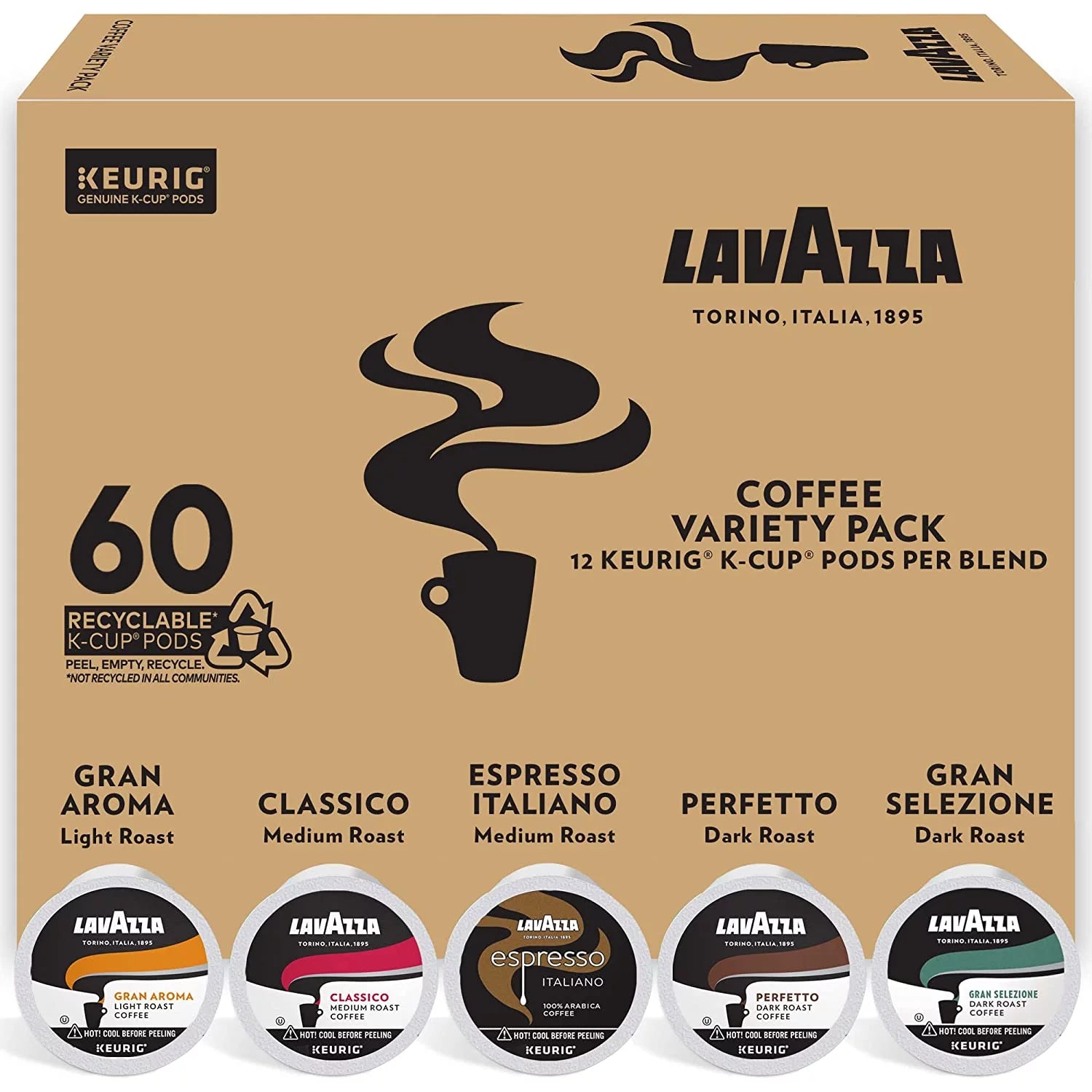 60 Count Variety Pack Single-Serve Coffee R47340