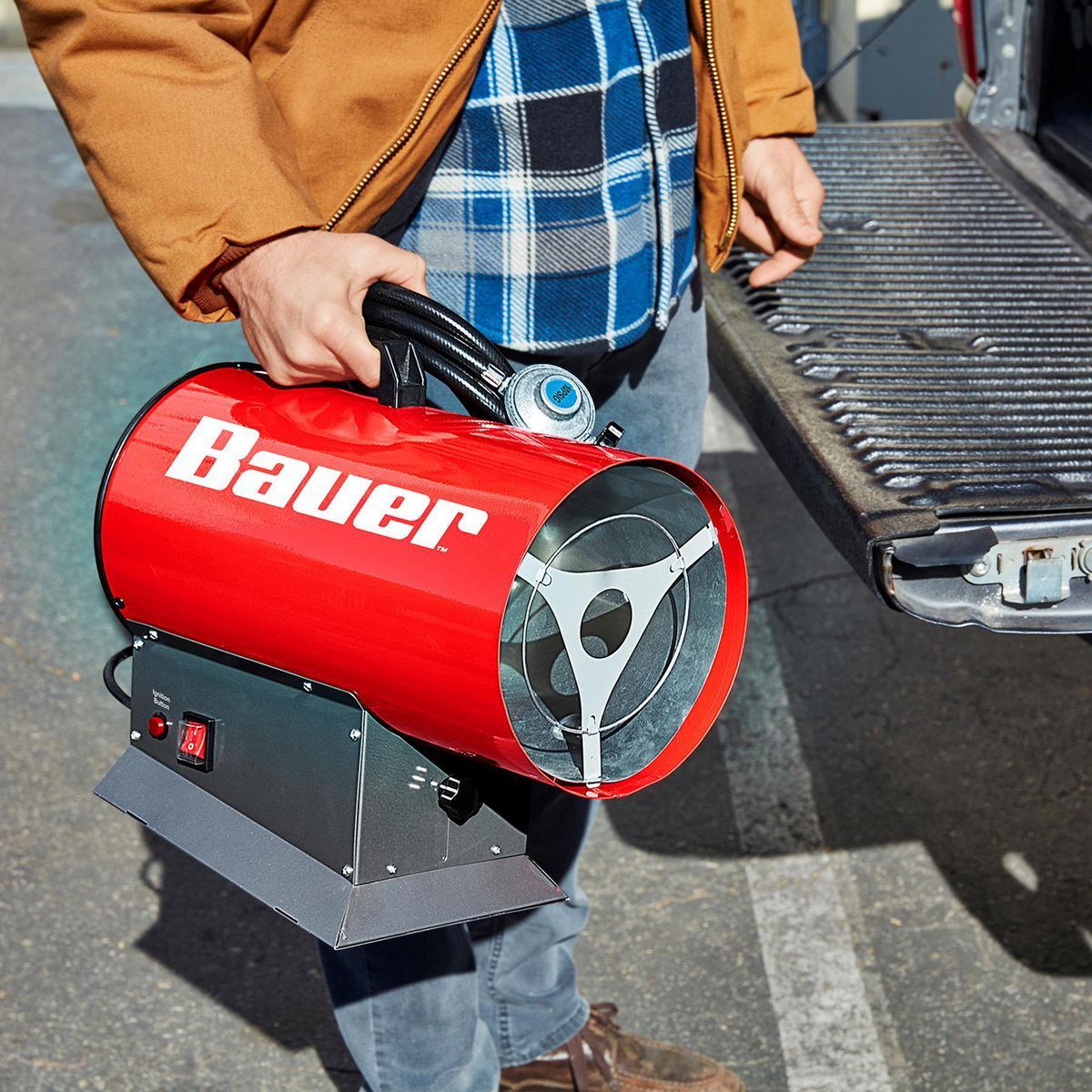 30,000 - 60,000 BTU Forced Air Propane Portable Heater L268