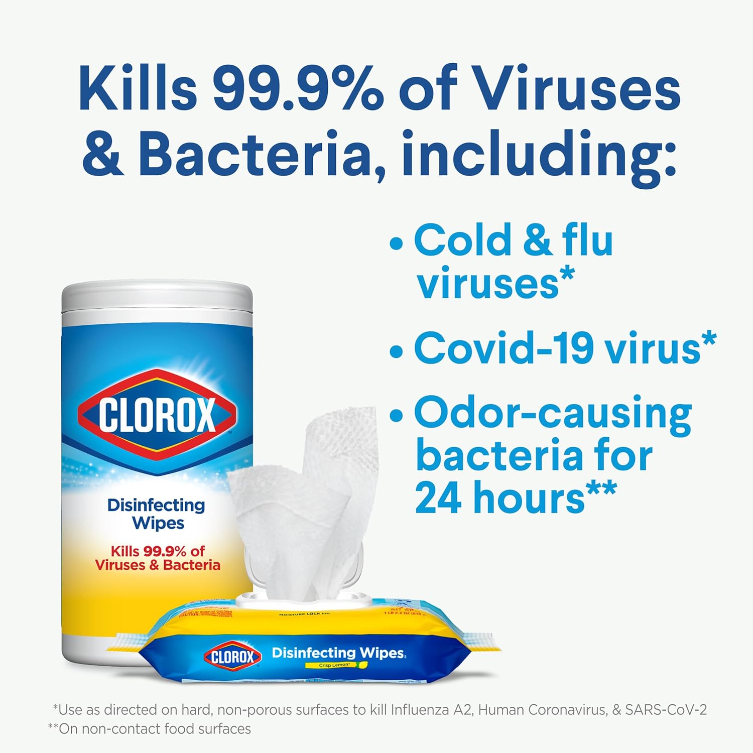 Disinfecting Wipes, 35 Count, Pack of 15 G4424