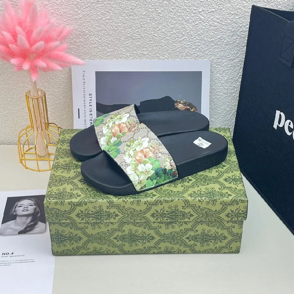 New Casual Print Slippers Y4055