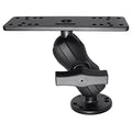 Aluminum Fish Finder Mount with 1.5" Ball, Medium Arm Marine Electronic Mount Y7426