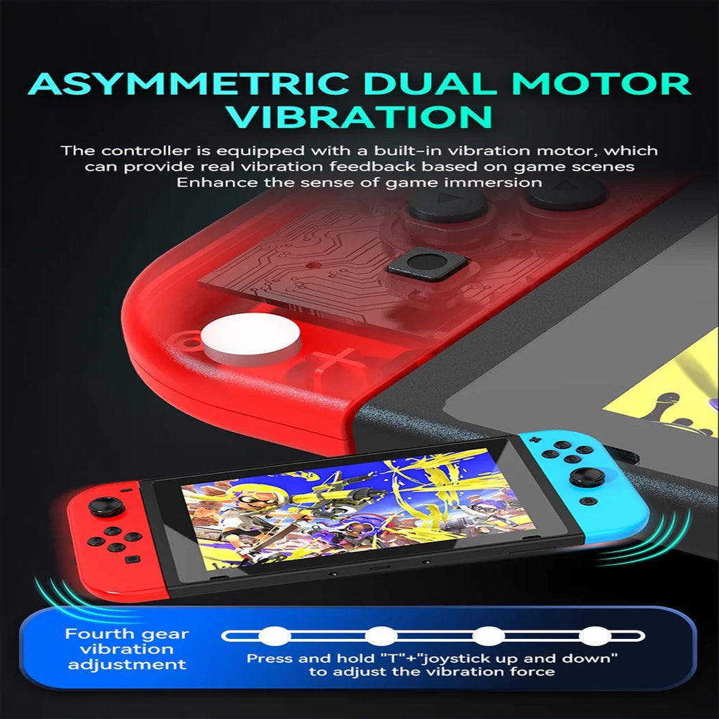 Blue-Red Wireless Bluetooth Controller for Nintendo Switch O99456