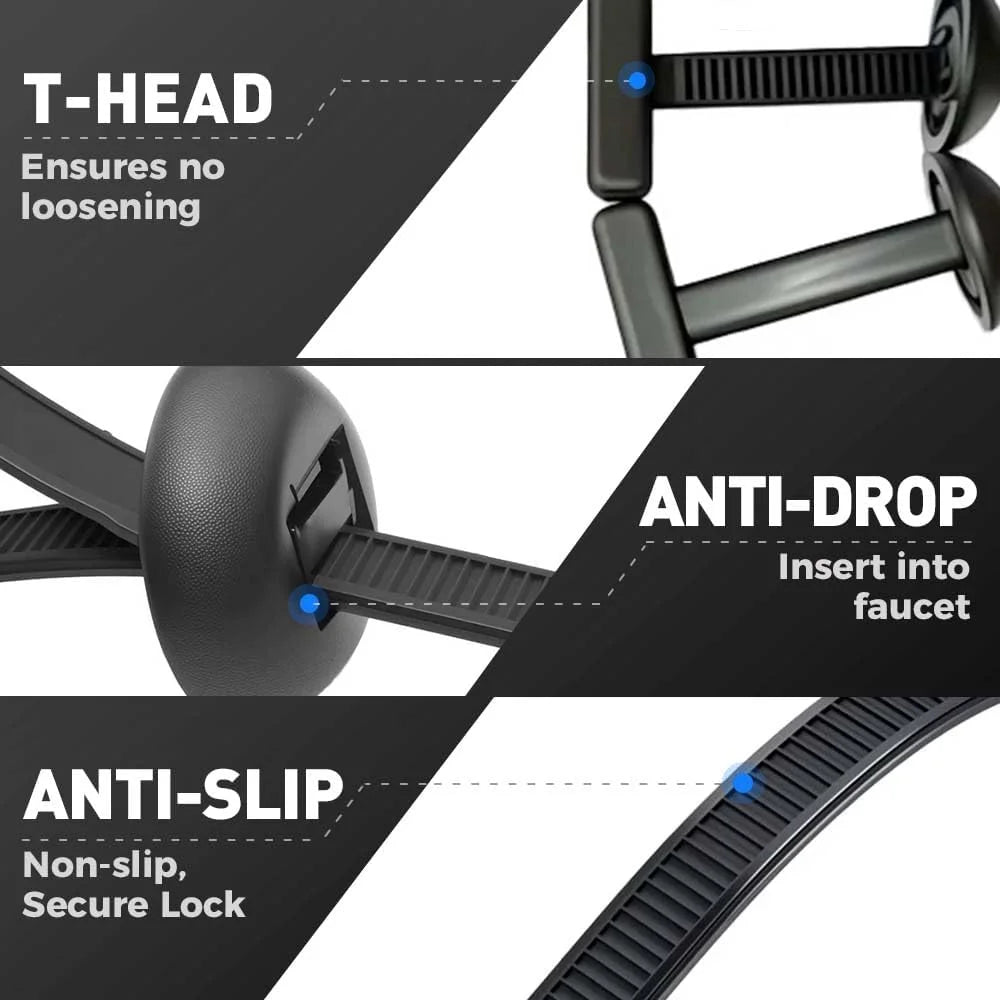 Nylon Self-Locking Cable Tie Buckle J4214