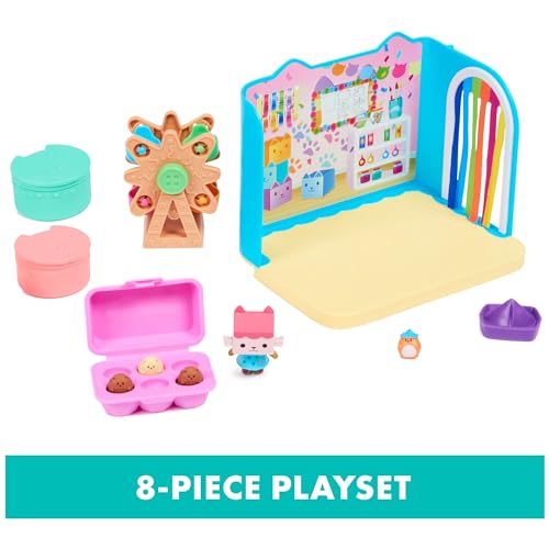 15 Piece Dollhouse with Toy Figures, Furniture, Accessories and Sounds L60729