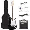 Blue Full Size Electric Guitar with Amp and Case P28201