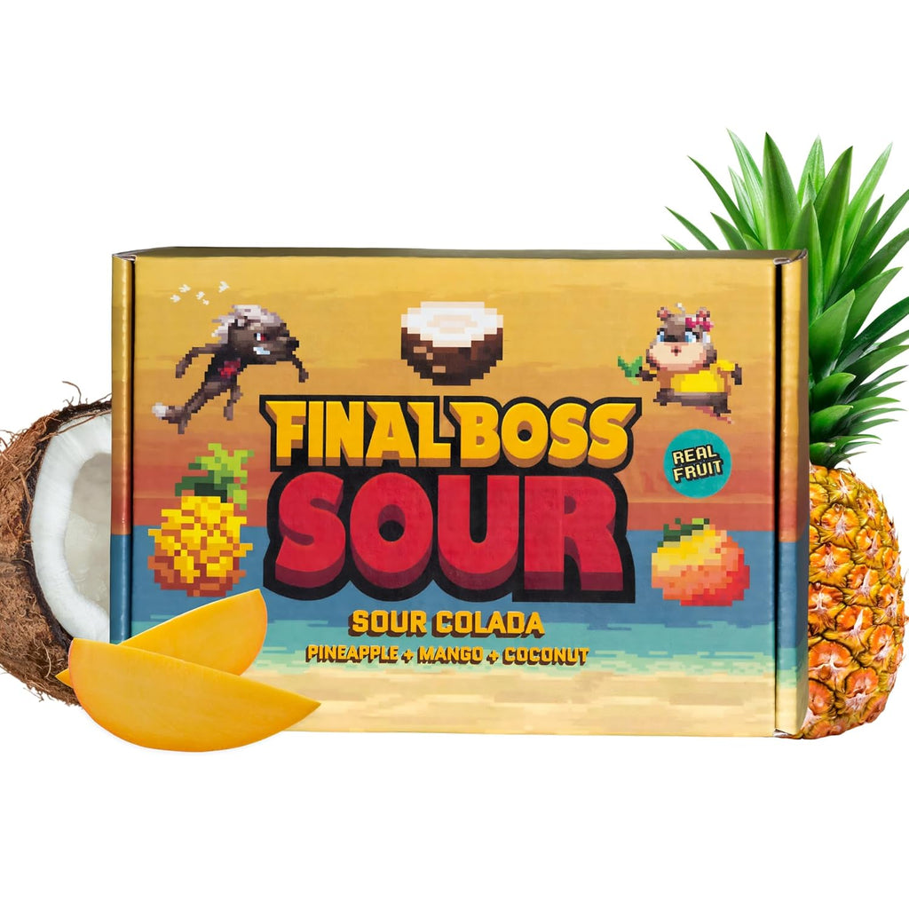 3.50oz 4 Pack Super Sour Chewy Gummies J622