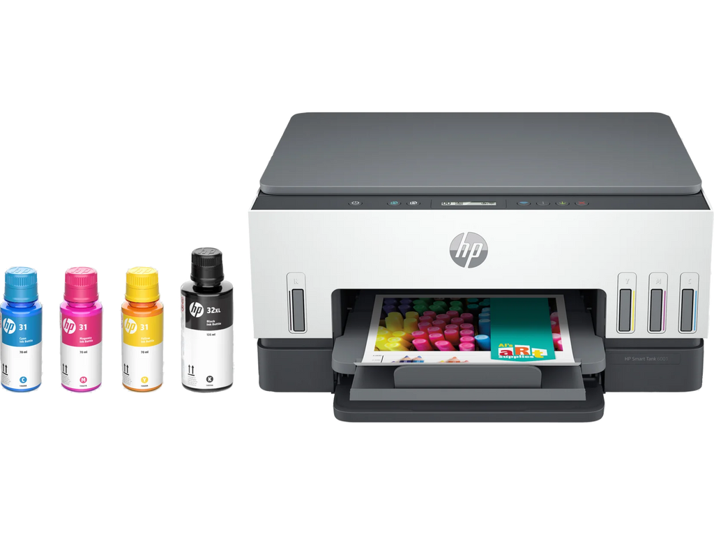 Smart Tank All-in-One InkJet Printer, Color, Print, Scan, Copy B4919