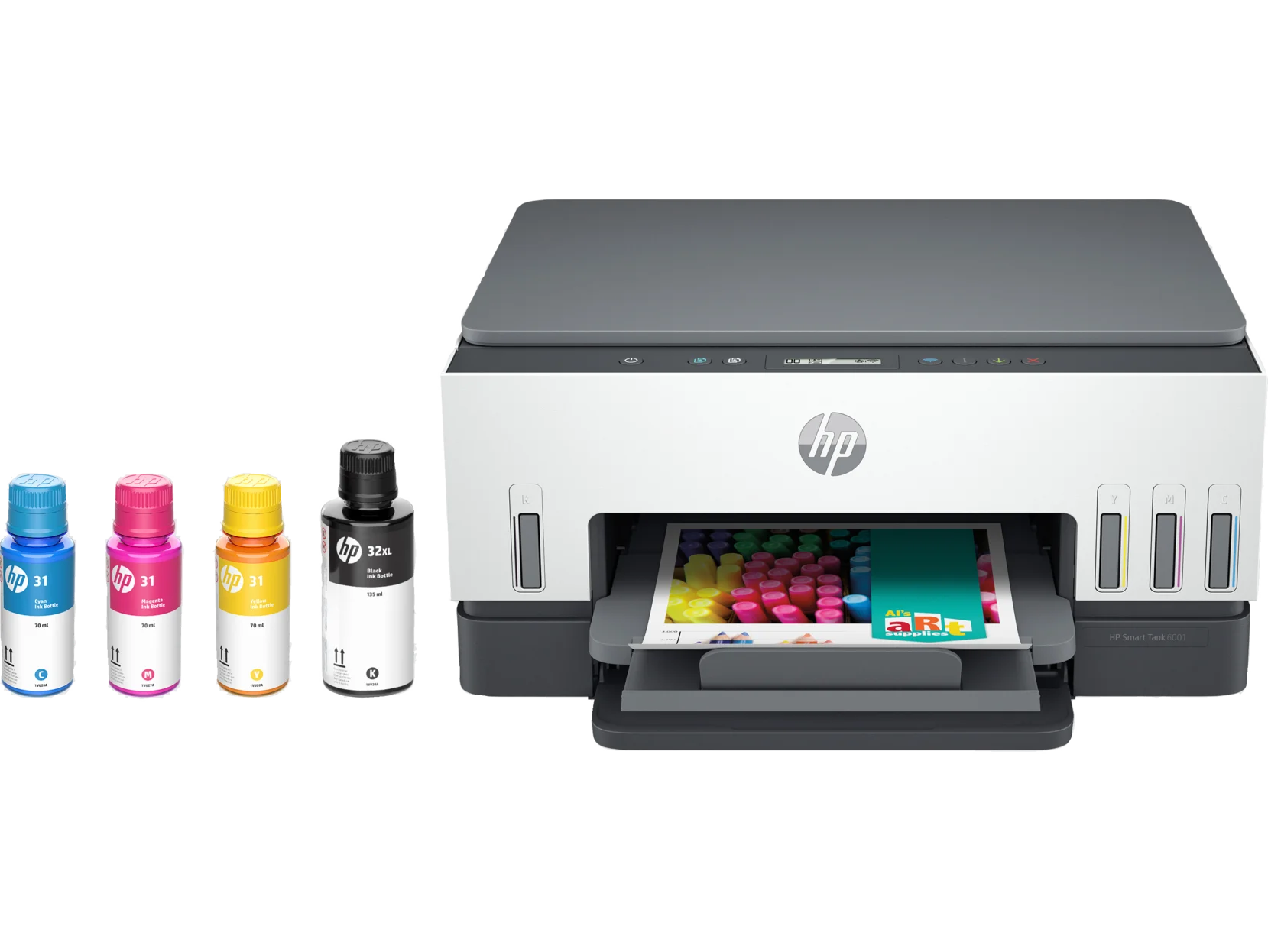 Smart Tank All-in-One InkJet Printer, Color, Print, Scan, Copy B4919