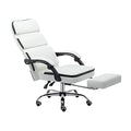 Ergonomic Office Chair with Adjustable Tilt Angle and Retractable Footrest F62552