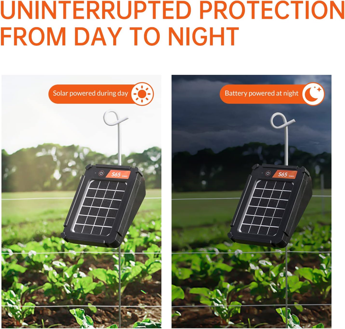 Solar Electric Fence Charger U4129