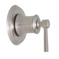 Brushed Nickel Valve Trim with Metal Lever Handle M12307