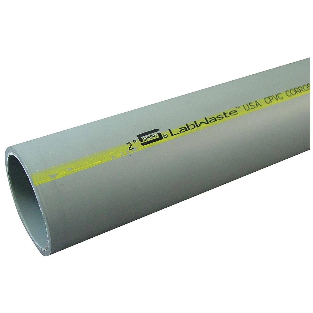 6x22 x 10 ft Non-Threaded Lab Waste DWV Pipe Sch 40 I60768