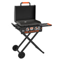 22” Stainless Steel Gas Griddle with Hood D901