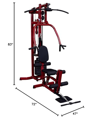 Red Multi-Station Home Gym Machine I5065