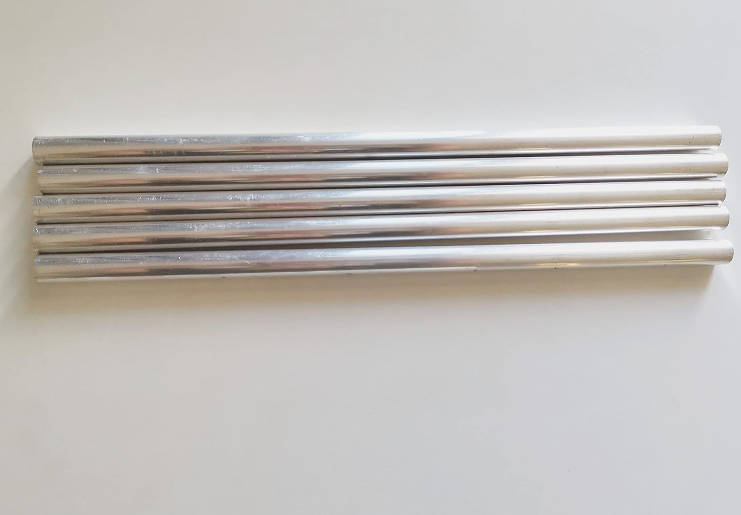 5PCS 12mm Outer Diameter 3mm Inner Diameter 300mm Length Seamless Aluminum Tube B65122