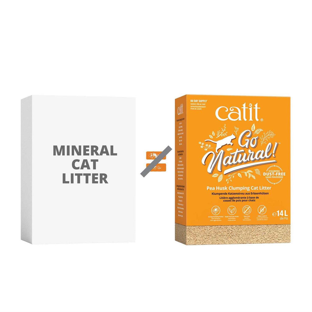 Pea Husk Clumping Cat Litter G19528