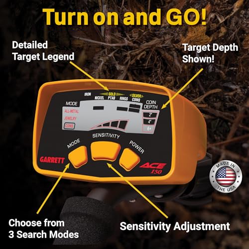 Metal Detector with Waterproof Search Coil R944