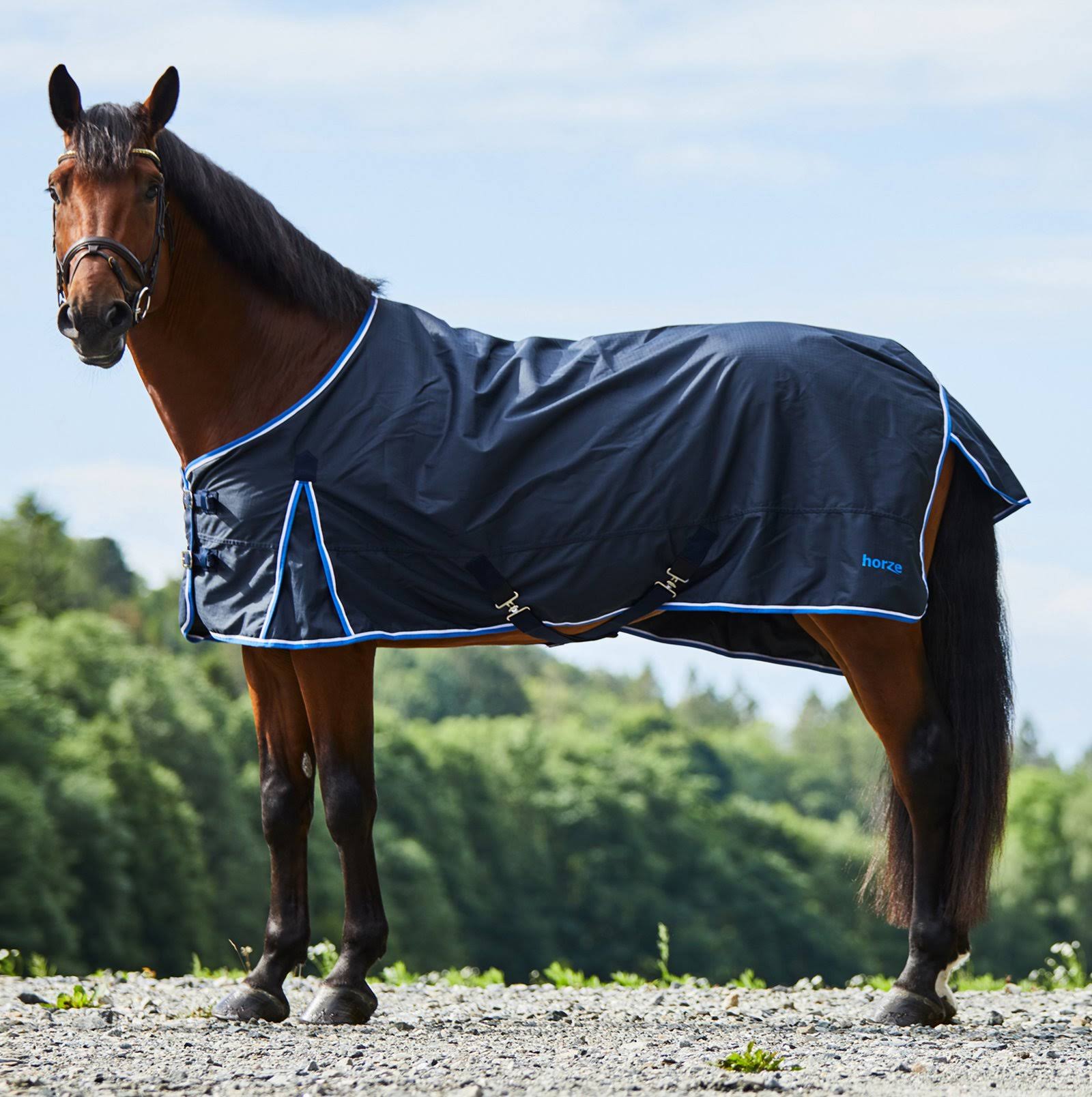 Dark Blue Heavy Weight Turnout Blanket 350g H548997