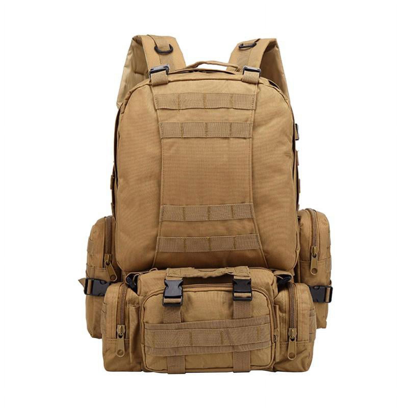 Khaki 55L Travel Backpack L683