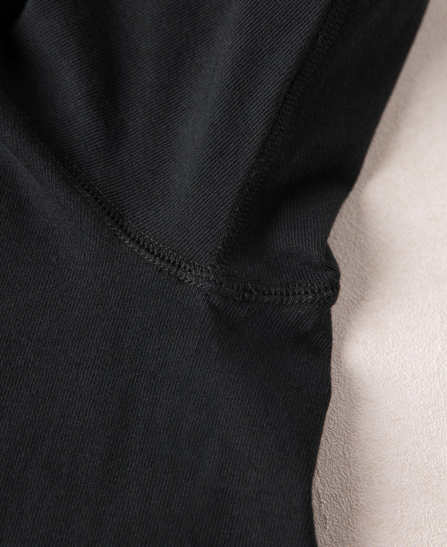 Heavyweight Cotton Tubular Short-Sleeve Henley Shirt