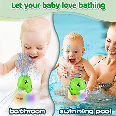 Automatic Induction Sprinkler Whale Bath Toy Y679