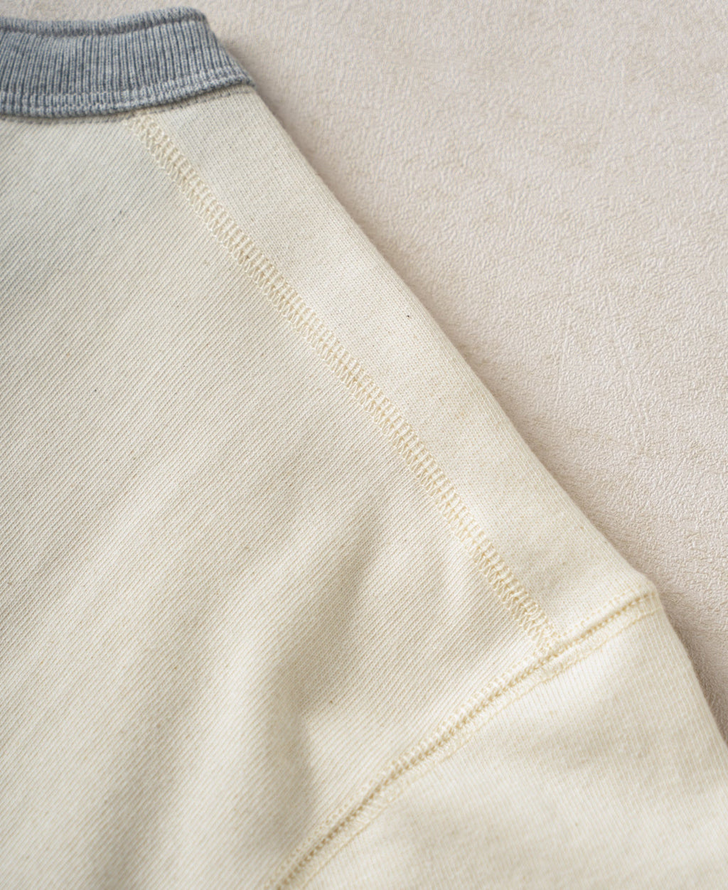 Heavyweight Cotton Tubular Short-Sleeve Henley Shirt