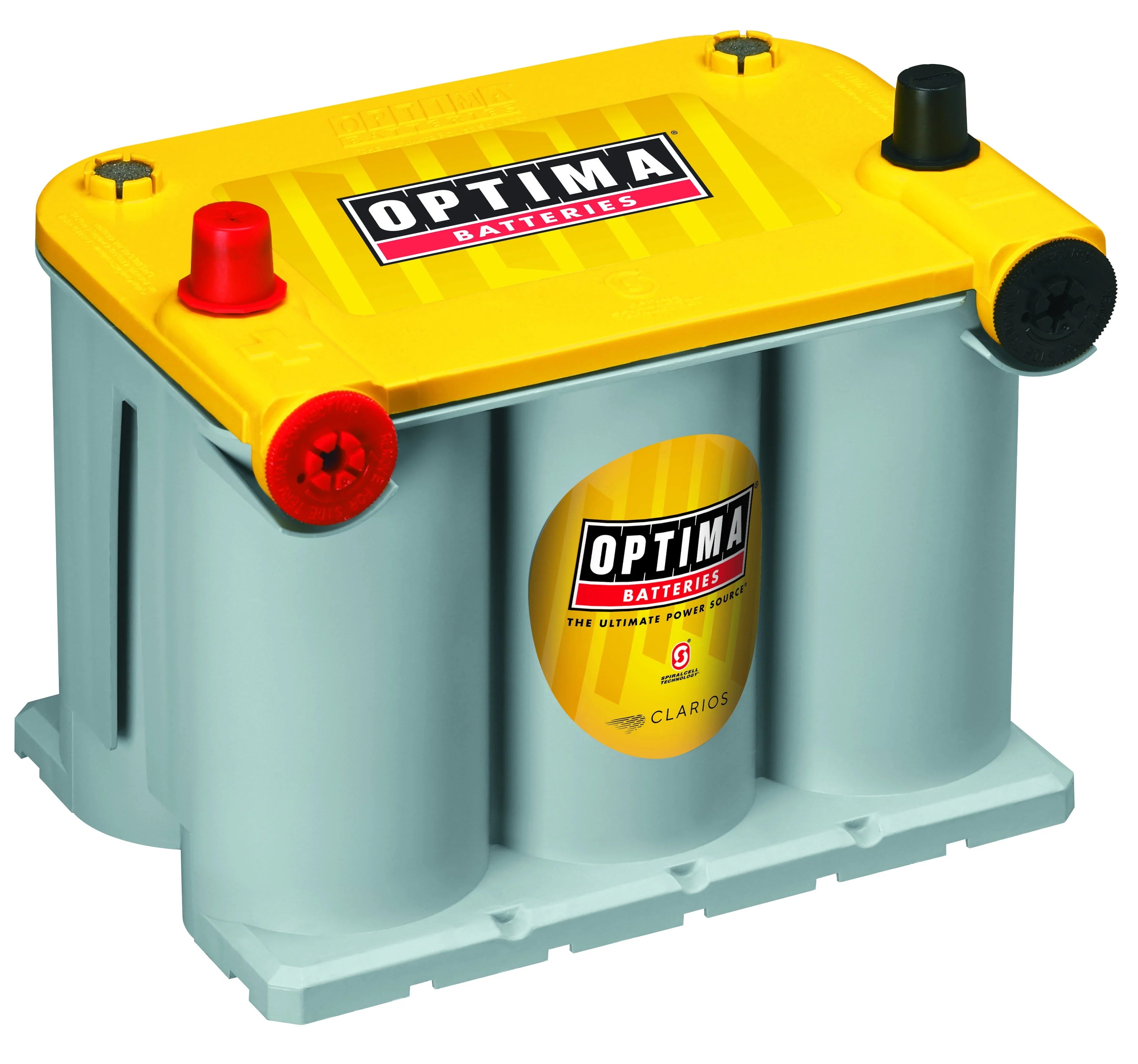 YellowTop AGM Spiralcell Dual Purpose Battery, Group Size 75/25, 12 Volt 620 CCA W6582