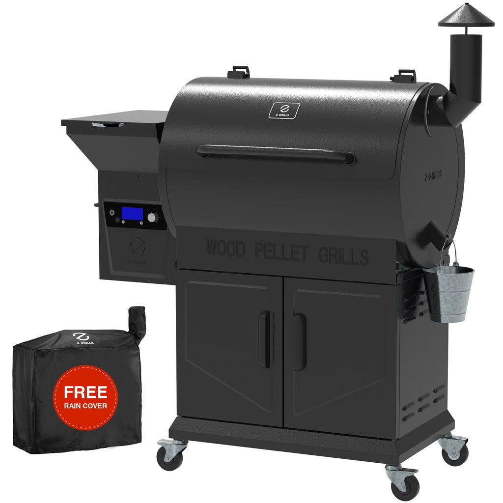 697 sq. in. Black Pellet Grill & Smoker G9133