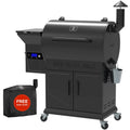 697 sq. in. Black Pellet Grill & Smoker G9133