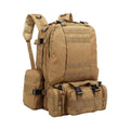 Khaki 55L Travel Backpack L683