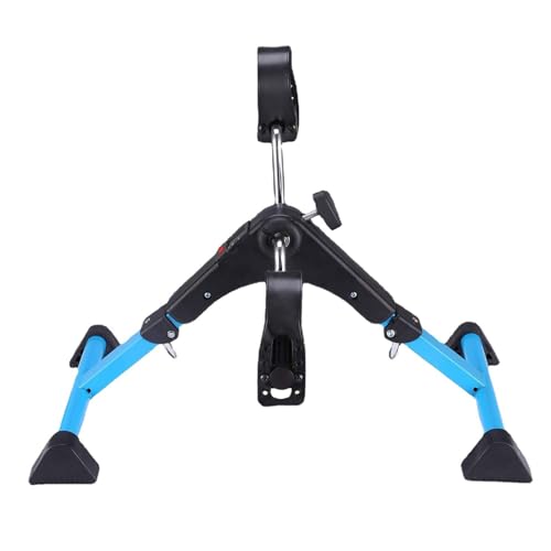 Under Desk Pedal Exerciser, Foldable Mini Exercise Bike with LCD Display X117