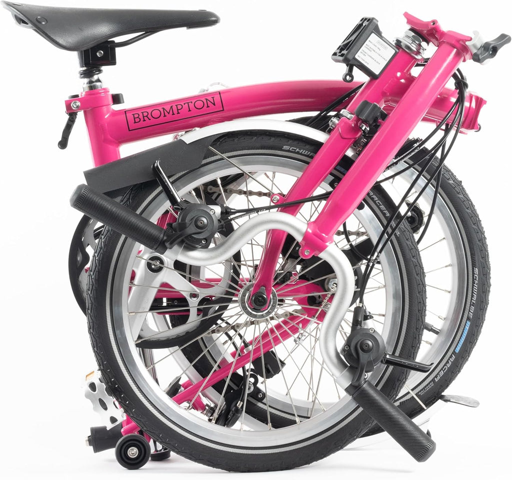 Hot Pink Folding Bike E892473