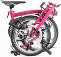 Hot Pink Folding Bike E892473