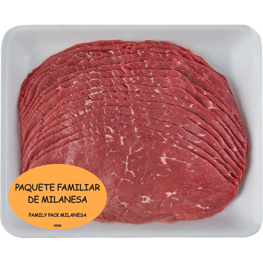 Beef Milanesa, Family Pack, 1.9 - 3.8 lb Tray K67284