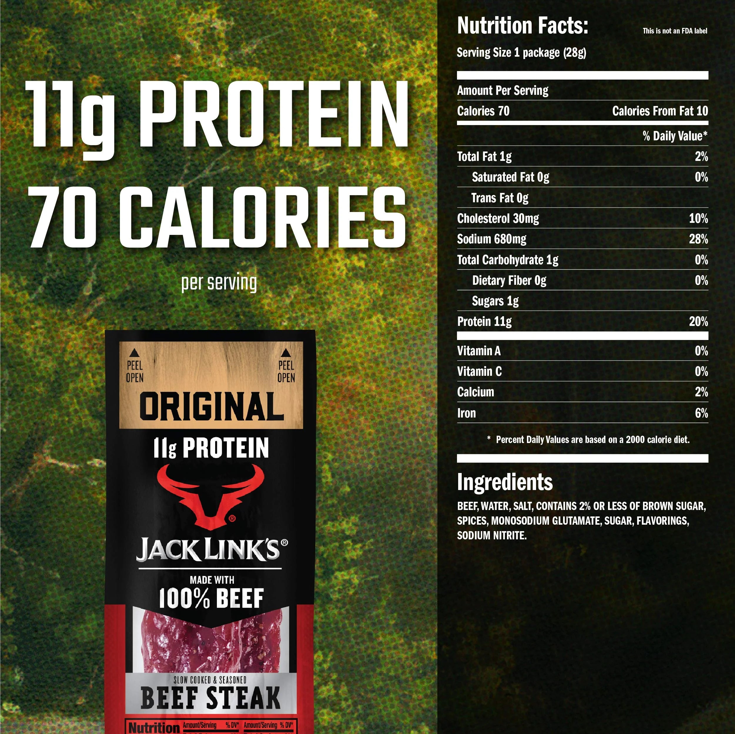 1 Oz 12 Ct Beef Steaks L874