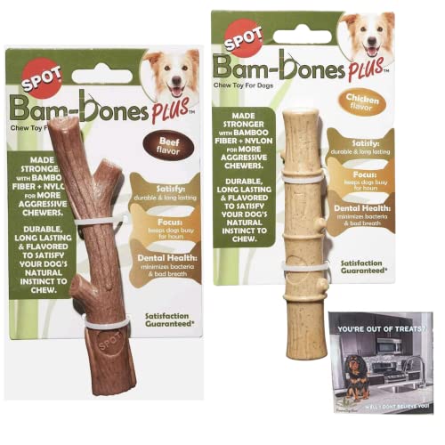 Bamboo Stick 2 Pack Dog Chew Toy T161