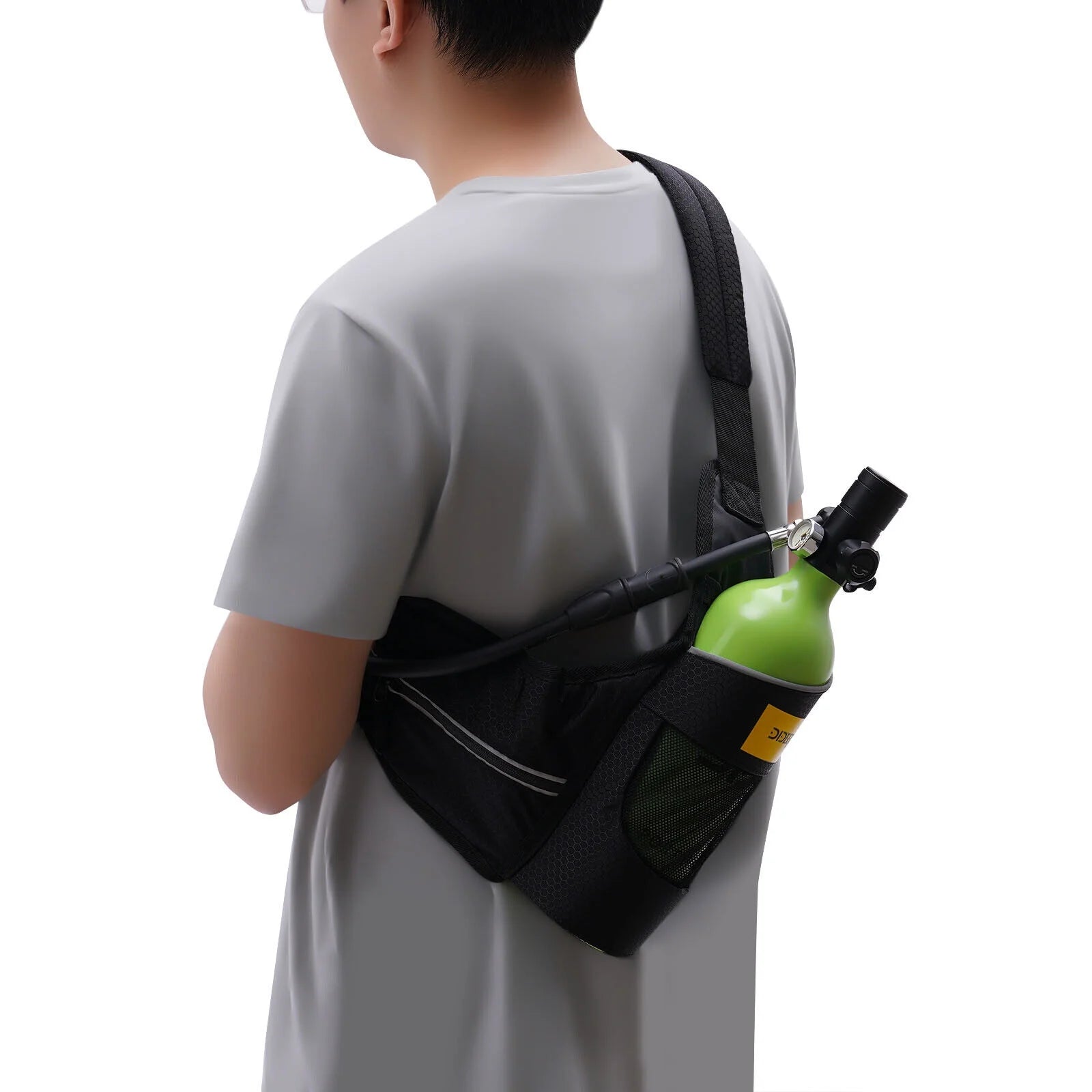 1L Mini Scuba Tank Underwater Dive Oxygen N467659