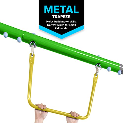 Metal Swing, Slide and Trampoline Set T27583