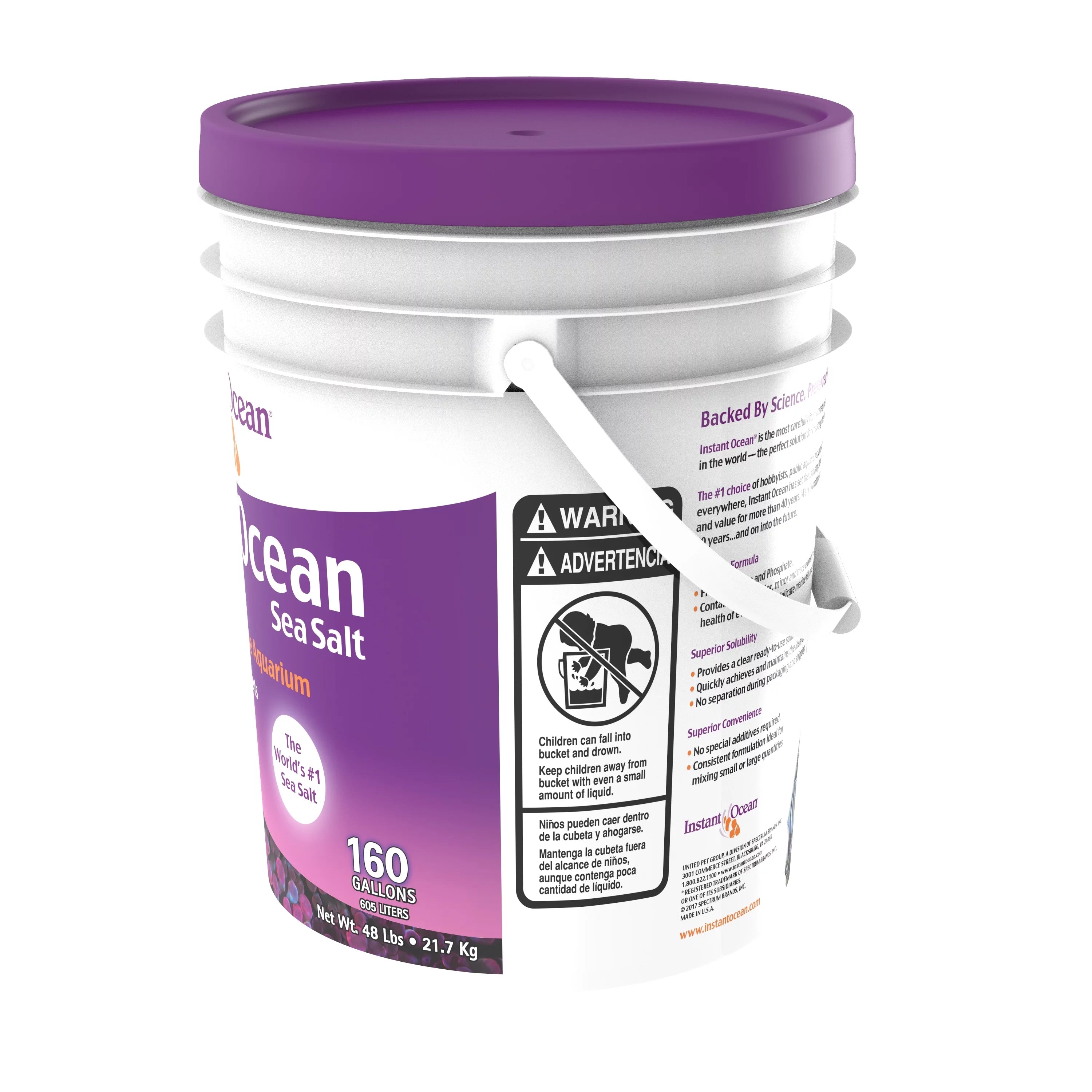 160 gal Sea Salt for Marine Aquariums Y33272