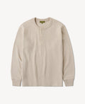 1930s Loopwheel Cotton Henley Shirt