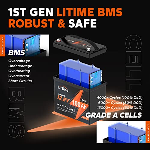 LiFePO4 Battery Built in BMS W169209