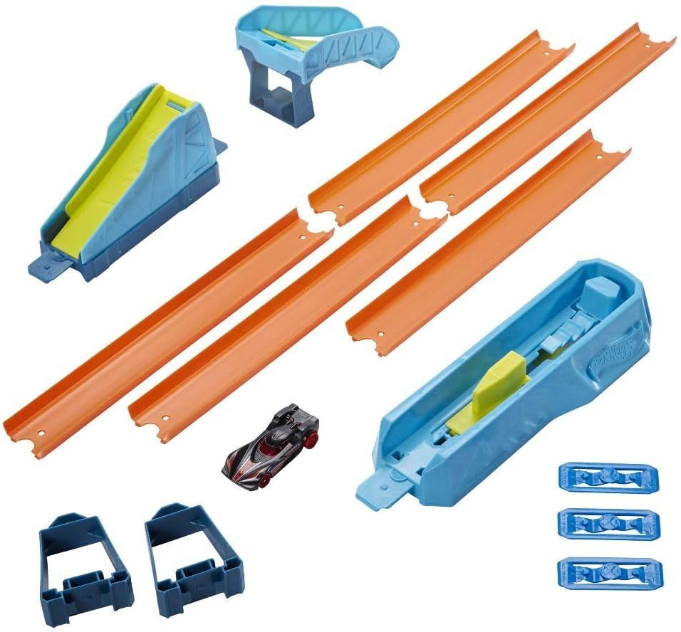 13 Component Parts 1:64 Scale Toy Car Track Set E51704